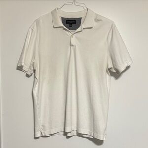Banana Republic Cream Polo Shirt